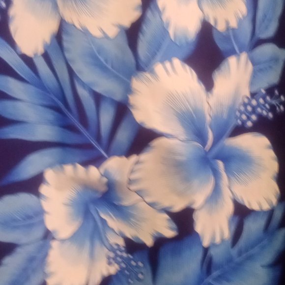 1970s Vintage Kalena Fashions of Hawaii Tropical Hibiscus Floral Muumuu - Picture 4 of 12